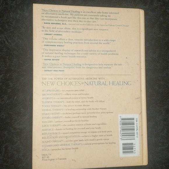 New Choices in Natural Healing hardback book - Picture 4 of 8